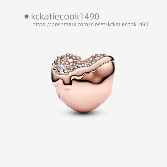 Pandora Sparkling Melting Heart Charm - Picture 2 of 5
